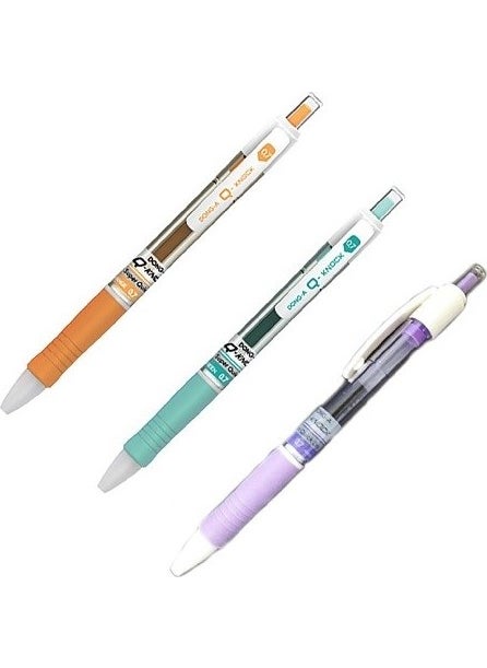 Dong-A Q-Knock 0.7 mm Gel Roller Pen Set of 3 