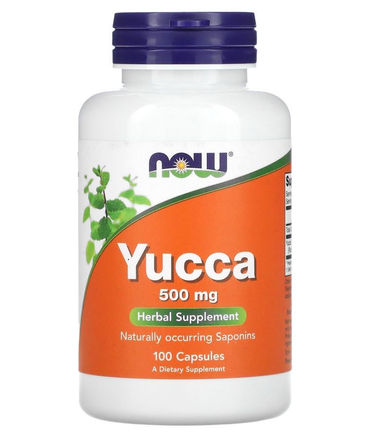 now Yucca 100 Capsules (500 mg per Capsule)