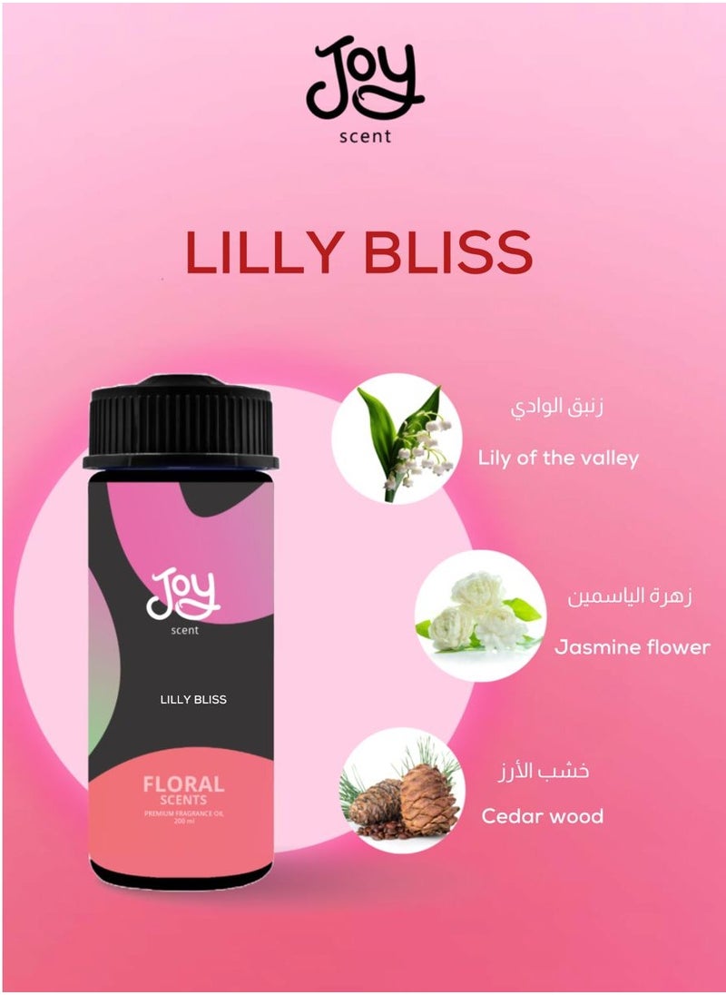 Joy Scent LILY BLISS fragrance oil bottle 100ml  - Image 4