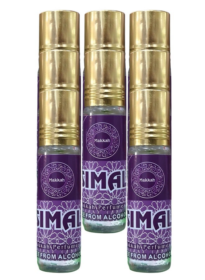 بيرفيومز 8 قطع زيت عطري سيمال مكة 12 مل - Image 1