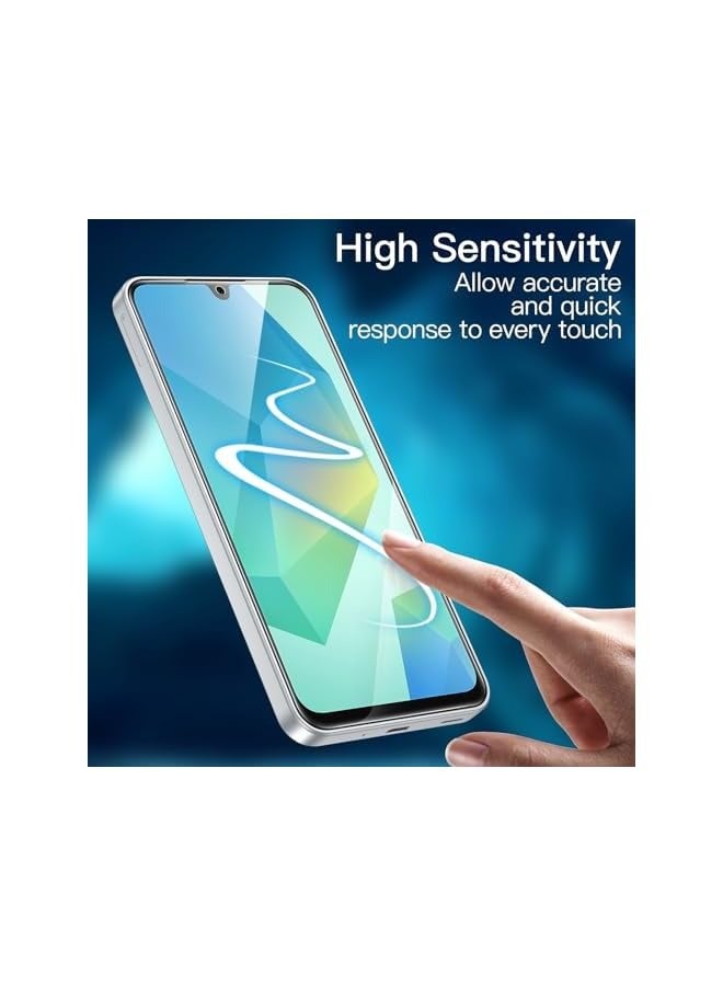 Jetech Screen Protector for Galaxy A16 5G / 4G 6.7-Inch, 9H Tempered Glass Film, Anti-Scratch, HD Clear, 3-Pack - Image 4