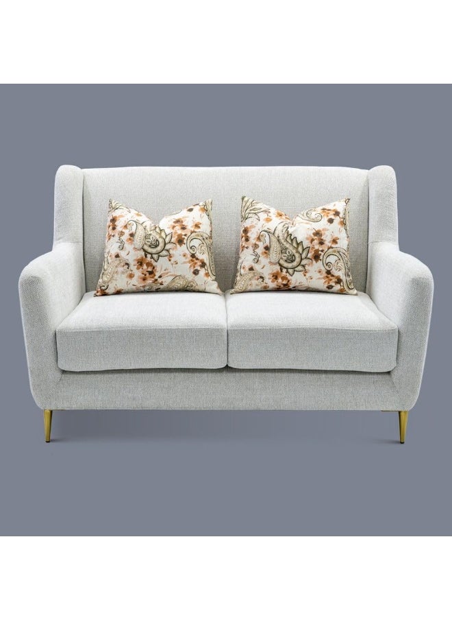 Comfynest Comfynest Isla 2Seater Fabric Sofa 154X94X90Cm Beige  - Image 2