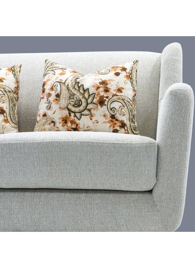 Comfynest Comfynest Isla 2Seater Fabric Sofa 154X94X90Cm Beige  - Image 4
