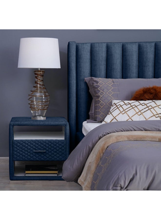 Pan Home Emirates Space Night Stand-Chanel~Nav Yblue  - Image 5