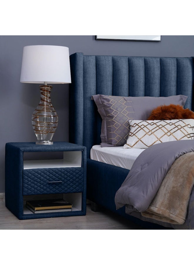 Pan Home Emirates Space Night Stand-Chanel~Nav Yblue  - Image 4