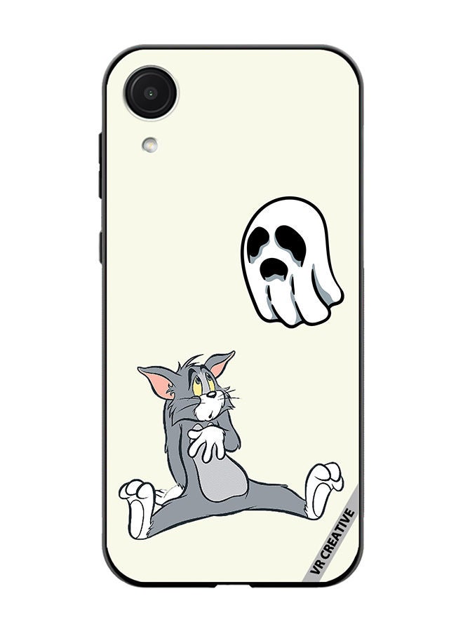VR CREATIVE Protective Case Cover For Samsung Galaxy A03 Core Tom Scared Design Multicolour - Image 1