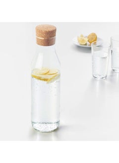 co arma Carafe With Stopper Glass Cork  - Image 5