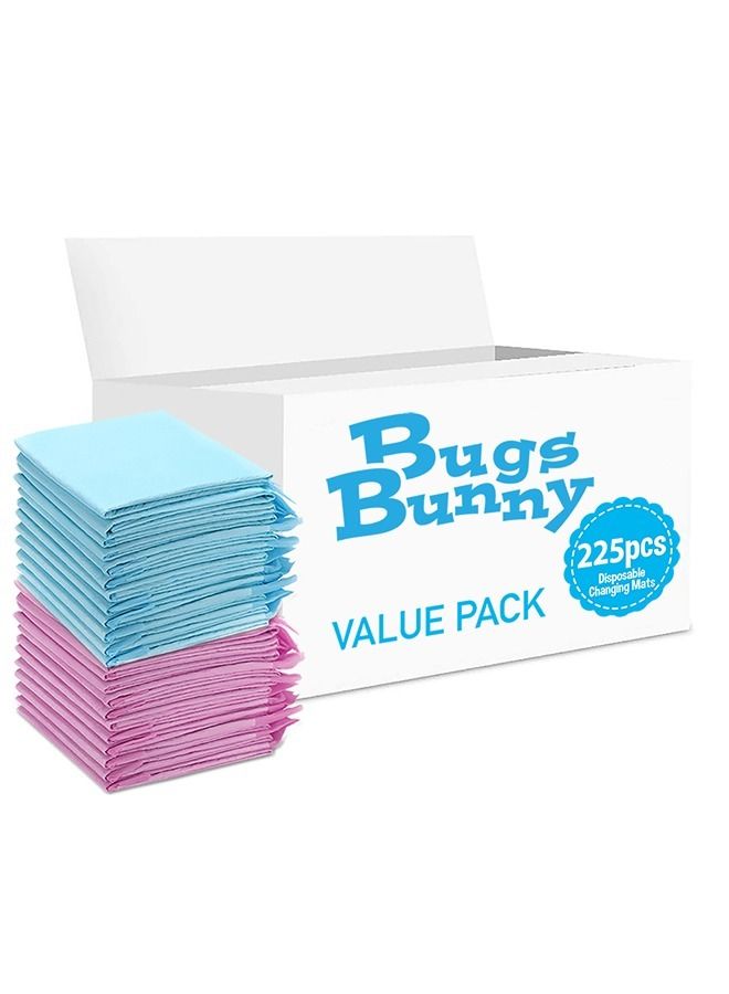 Bugs Bunny حصائر تغيير قابلة للتصرف من باغز باني 225 عدداً حصيرة ناعمة مقاومة للماء قابلة للحمل حصيرة تغيير مقاومة للتسرب للأمهات الجدد واقي مرتبة طاولة - Image 1