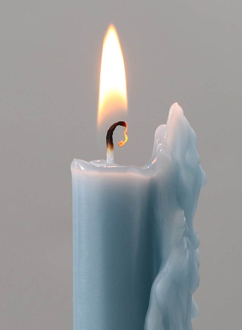 10-Inch /25cm White Fruity Scented Taper Candles, Multiple colors available, Set of 4 - Gift Box Set for Wedding & Party Atmosphere, Table Decor, Light Fragrance - Image 4