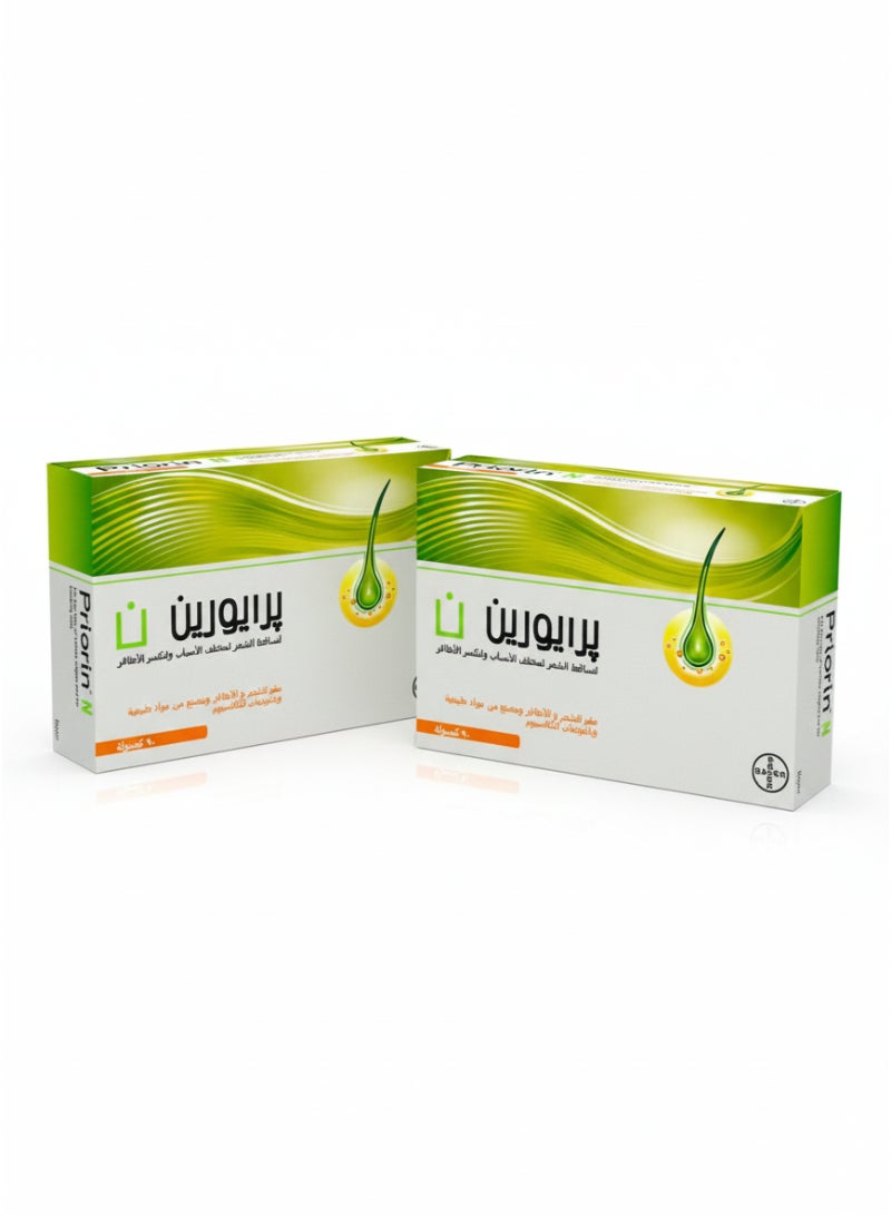 Priorin بريورين ن 180 كبسولة لشعر وأظافر أقوى - Image 1