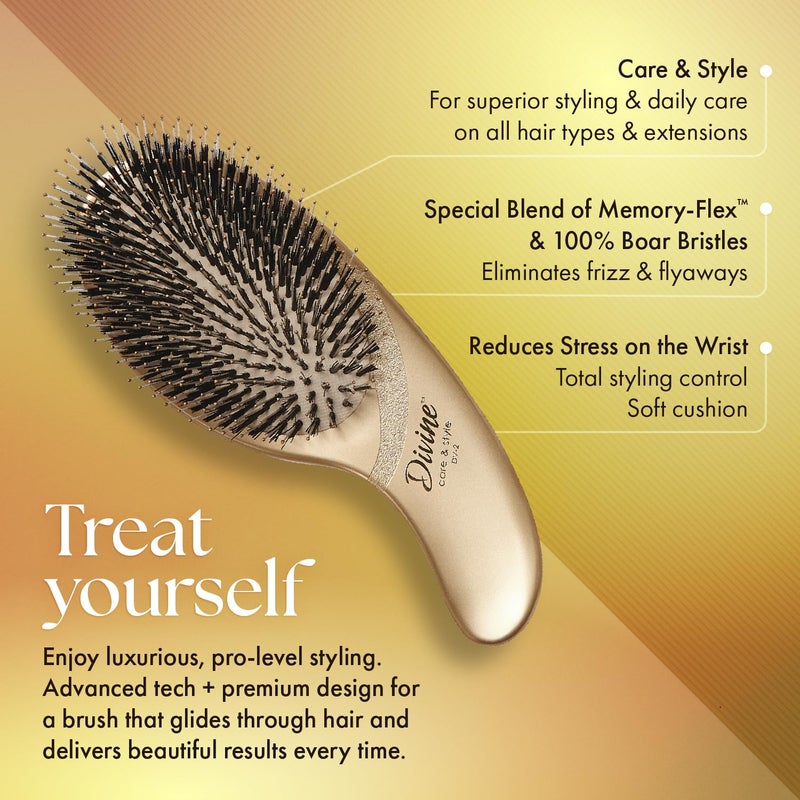 Olivia Garden Divine Revolutionary Ergonomic Design Hair Brush - Image 1