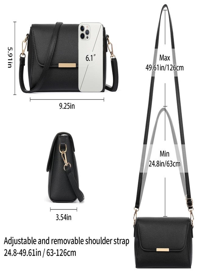 FALAN MULE Small Crossbody Bags for Women PU Leather Purses Trendy Shoulder Handbags - Image 5