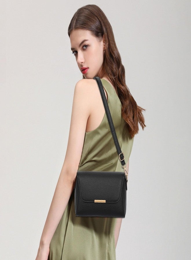 FALAN MULE Small Crossbody Bags for Women PU Leather Purses Trendy Shoulder Handbags - Image 2