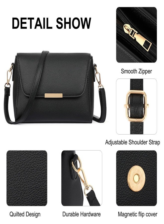 FALAN MULE Small Crossbody Bags for Women PU Leather Purses Trendy Shoulder Handbags - Image 3