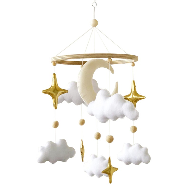 Fantasy starry sky crib pendant wind chimes, children's room gifts - Image 1