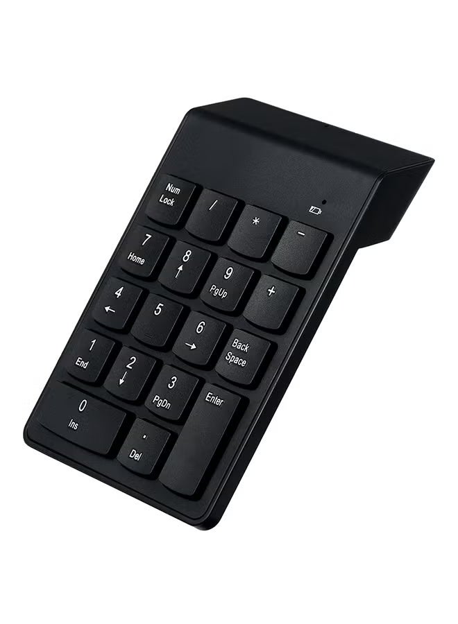 18 Keys Low Noise Mini Numeric 2.4G Wireless Waterproof Keypad Black  - Image 2