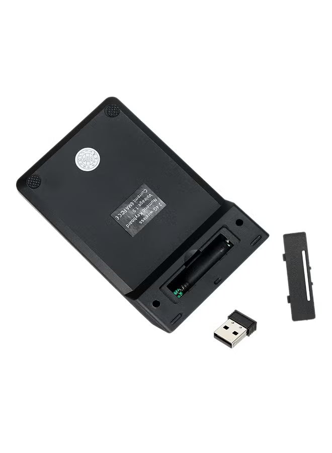 18 Keys Low Noise Mini Numeric 2.4G Wireless Waterproof Keypad Black  - Image 4