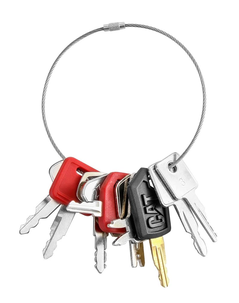 woobles Ignition Keys Set, 10 Pack Heavy Construction Equipment Keys for Caterpillar Case JD Hyster Komatsu Keys Heavy Equipment 10 set - Image 1