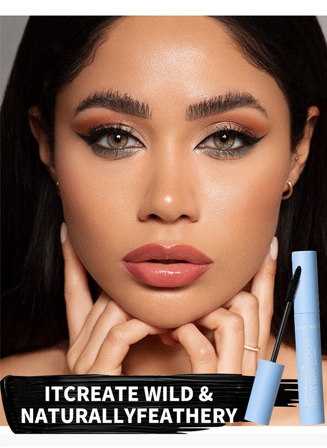 Lash Sensational High Volumizing Mascara, Long-Lasting and Smudge-Proof Mascara, for Lengthens Strengthens Lashes (Black)