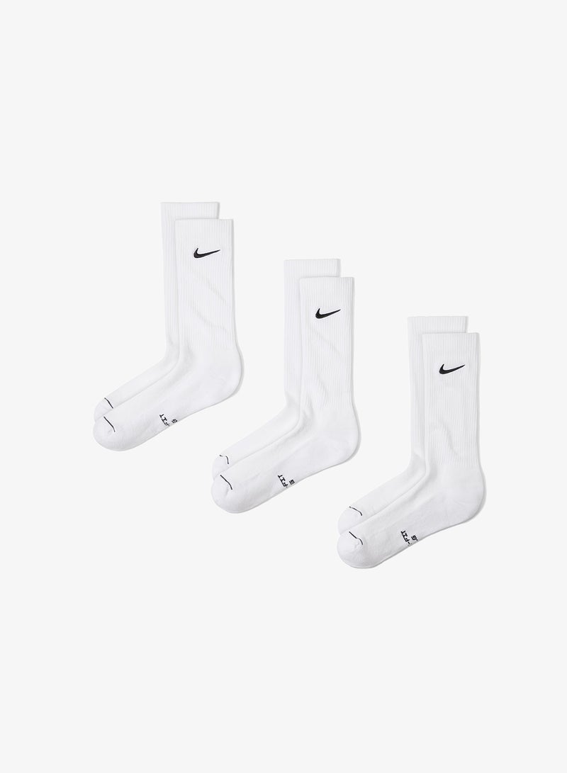 Nike 3-Pack Everyday Elevated Graphic Crew Socks - Image 1