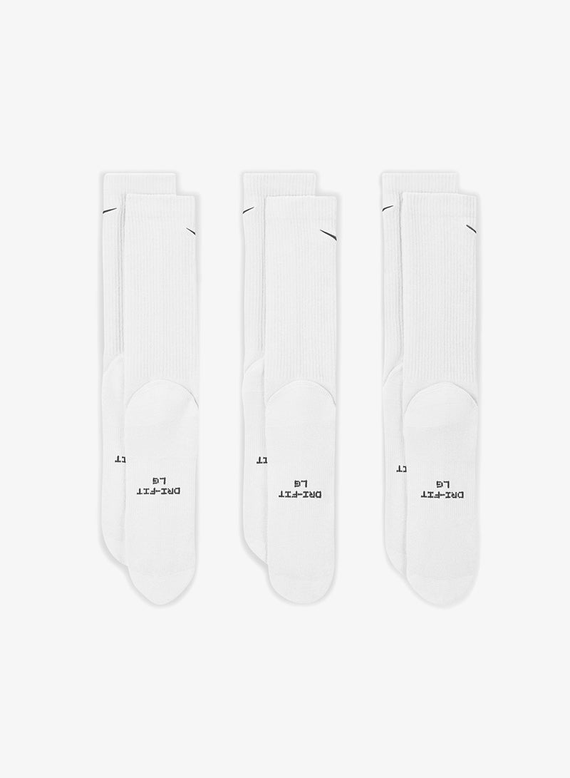 Nike 3-Pack Everyday Elevated Graphic Crew Socks - Image 2