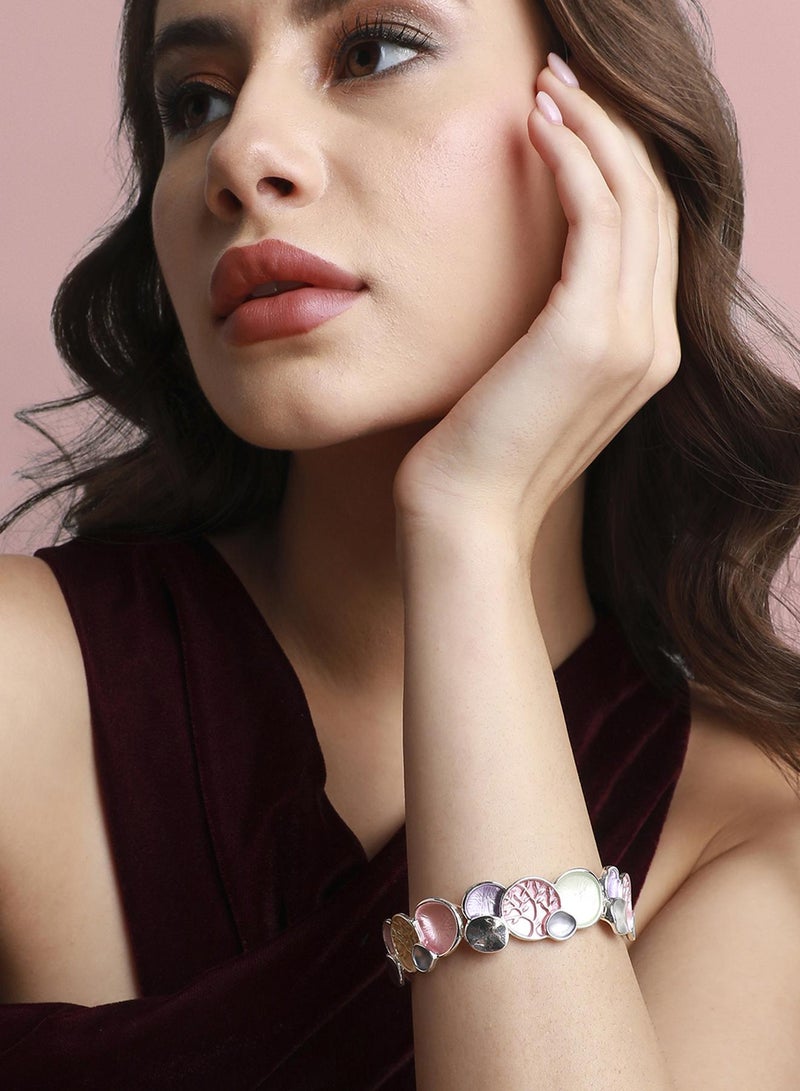 SOHI Metallic Tree Artificial Bracelet Jewellery - Image 4