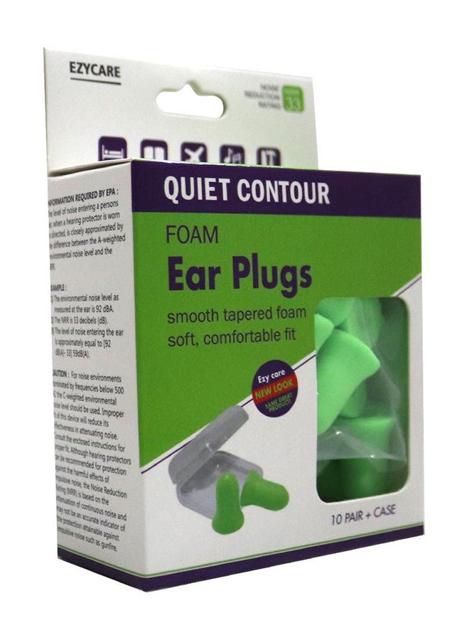 EzyCare سدادات أذن كوانت كوانتور 10 أزواج 10033 - Image 1