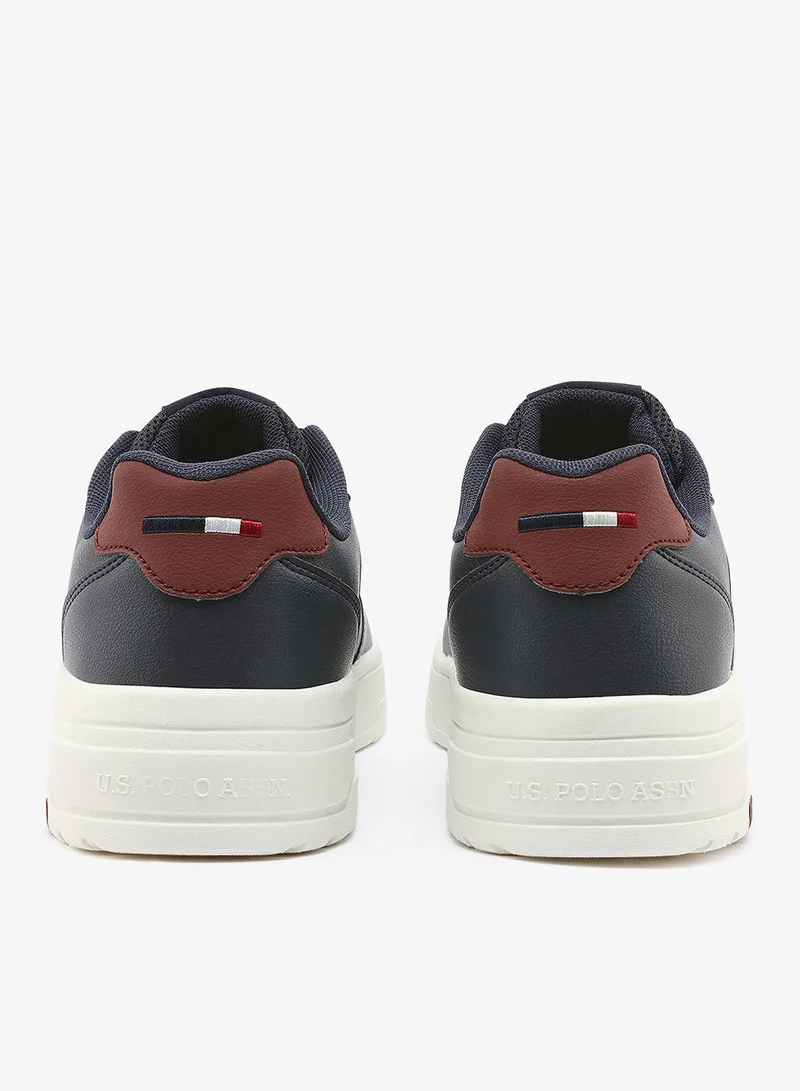 U.S. Polo Assn. Navy Men's Navy Sneakers - Lightweight, Breathable and Comfortable Shoes for Men | Best Price UAE
