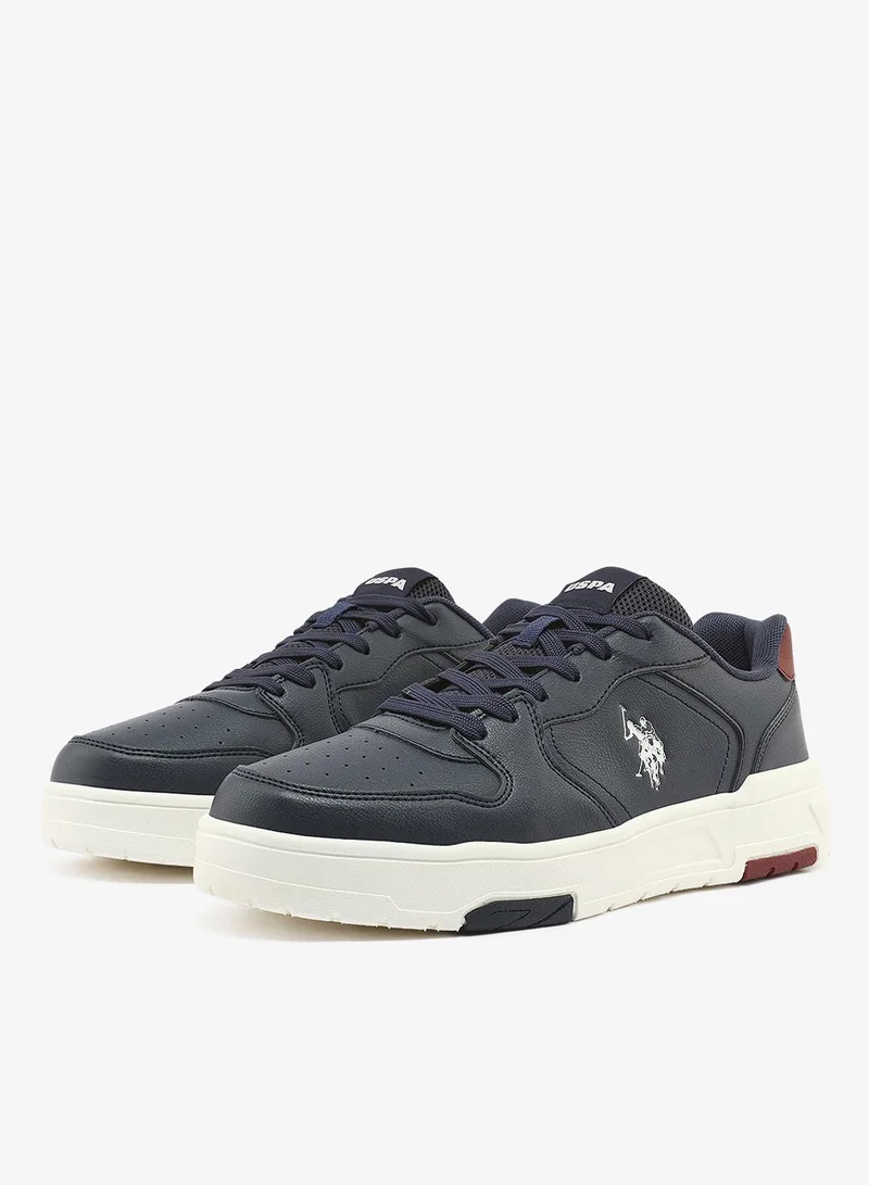 U.S. Polo Assn. Navy Men's Navy Sneakers - Lightweight, Breathable and Comfortable Shoes for Men | Best Price UAE