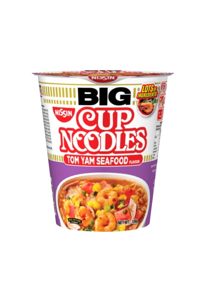 Big Cup Noodles Tom Yam Seafood - 108g