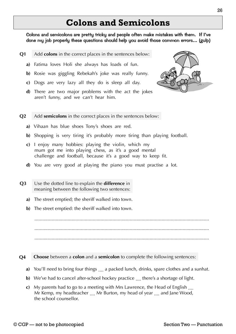 Spelling Punctuation And Grammar For Ks3 Workbook With Answers - Image 5