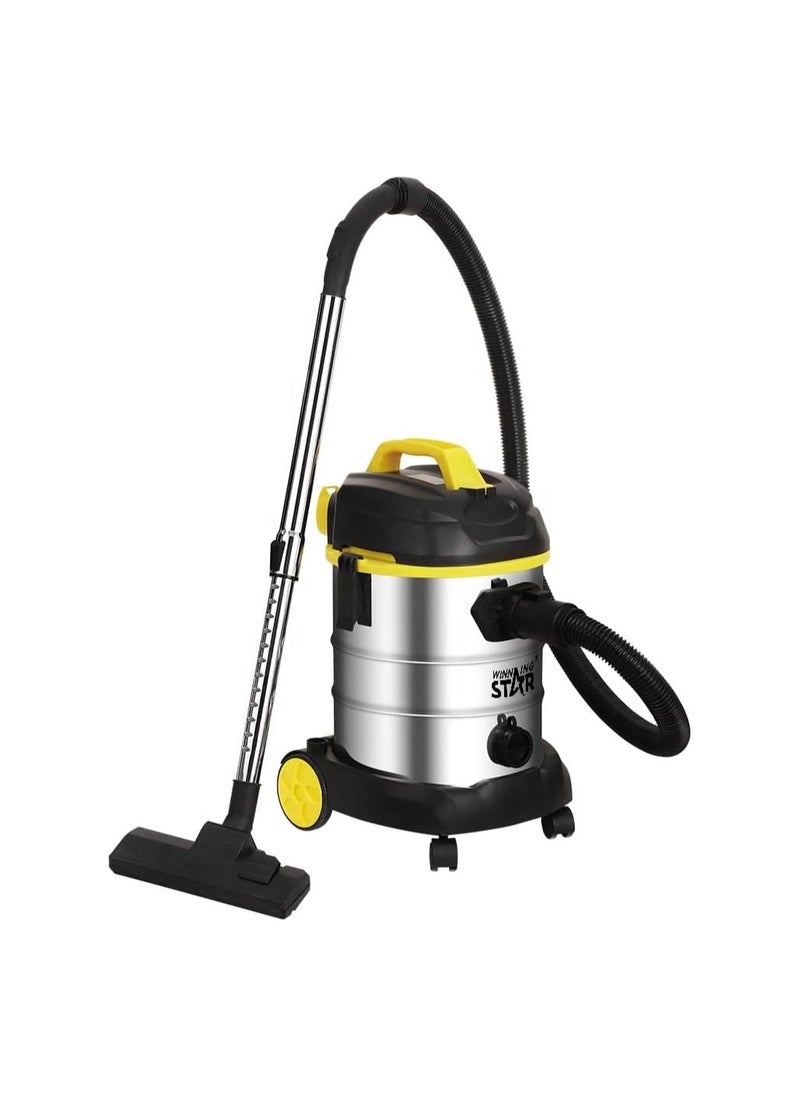 WINNING STAR Dry & Wet 1600W Vacuum Cleaner ST-5034 25L Stainless Steel - pzsku/Z15076B9E5B18CCE878A6Z/45/1741278712/af5d1b78-93ab-4ee3-b57c-5c4dec0c11b2