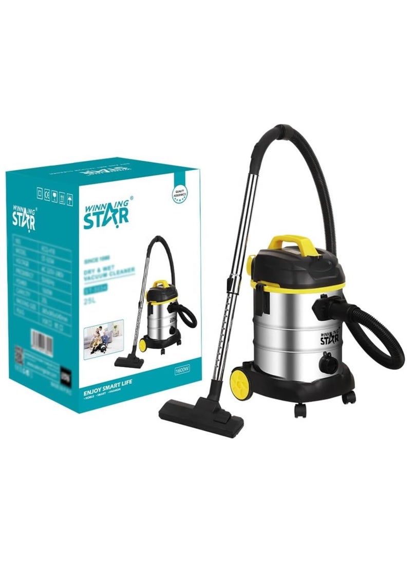 WINNING STAR Dry & Wet 1600W Vacuum Cleaner ST-5034 25L Stainless Steel - pzsku/Z15076B9E5B18CCE878A6Z/45/1741278818/e4478638-4df4-42c7-95d1-dcf8c7c28214