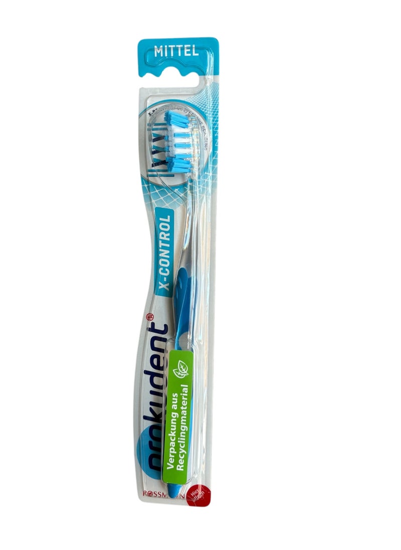 ROSSMANN - German Brand procudent toothbrush X-Control medium Made in Germany - Image 1