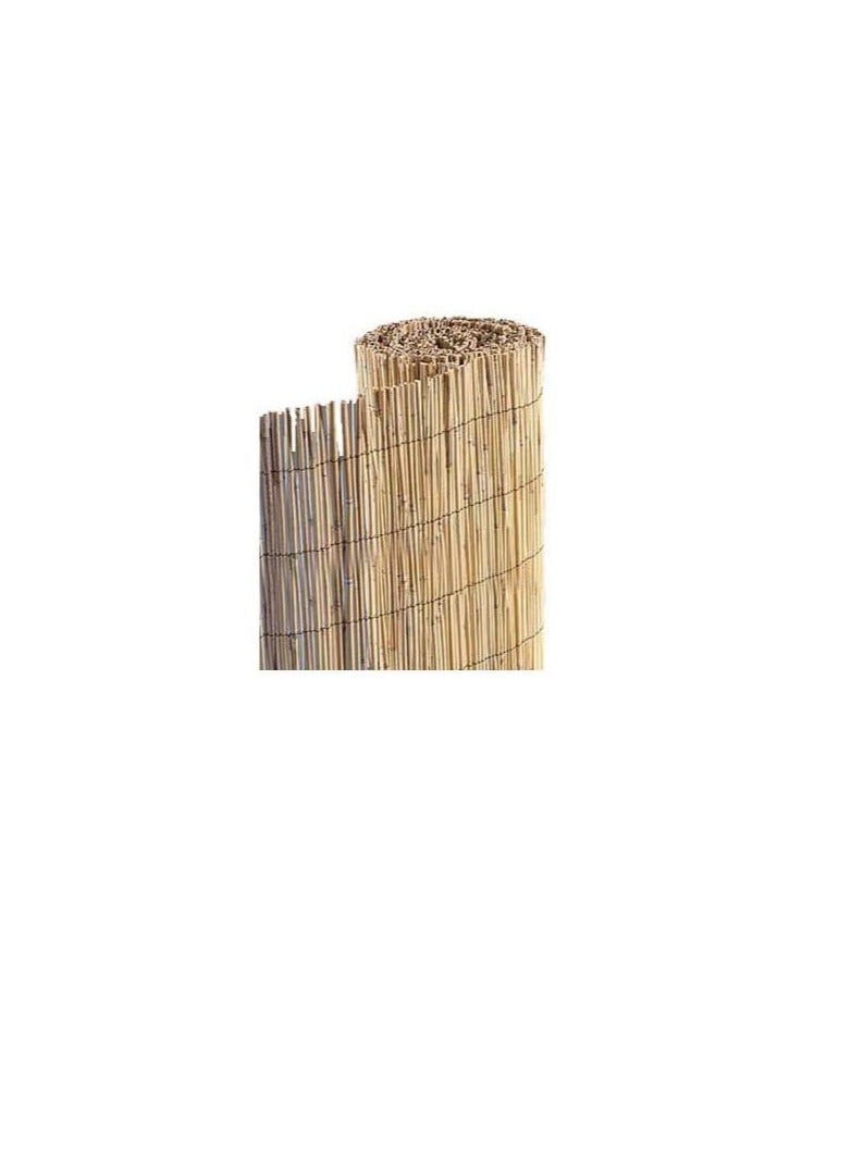 سياج قصب الخيزران / سياج الخصوصية (1 متر × 6 متر)