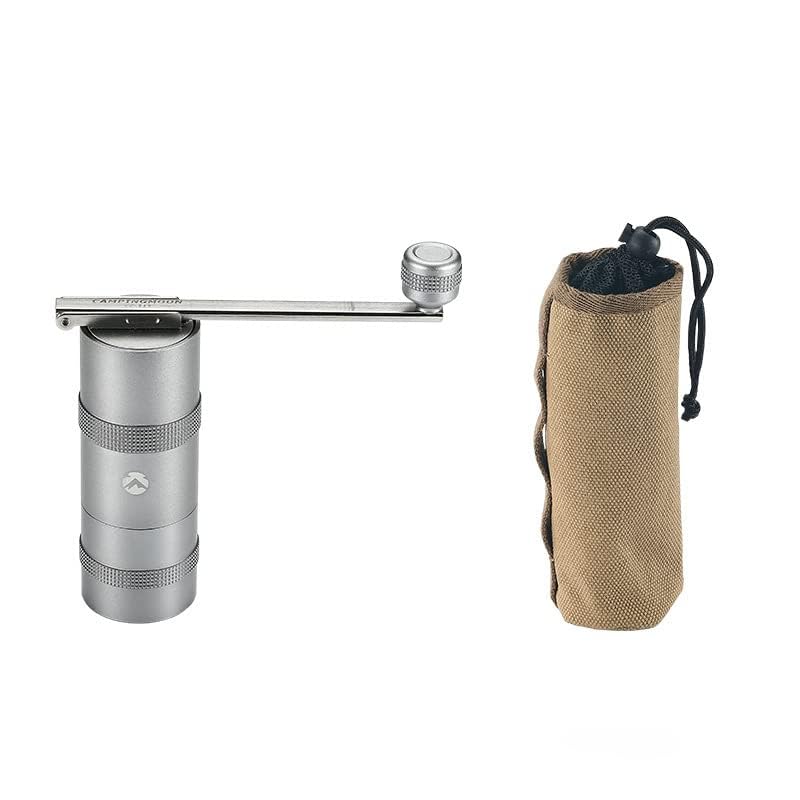 camping moon Campingmoon Outdoor Camping Ltalian Hand Coffee Grinder Stainless Steel Grinding Core Folding Hand Coffee Grinder CC115 - Image 3