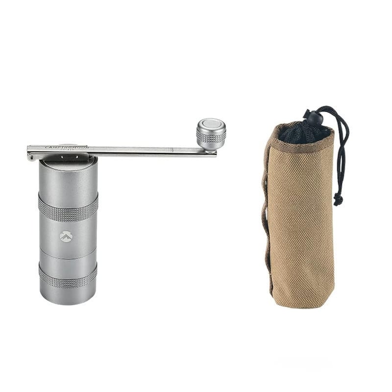 camping moon Campingmoon Outdoor Camping Ltalian Hand Coffee Grinder Stainless Steel Grinding Core Folding Hand Coffee Grinder CC115 - Image 2
