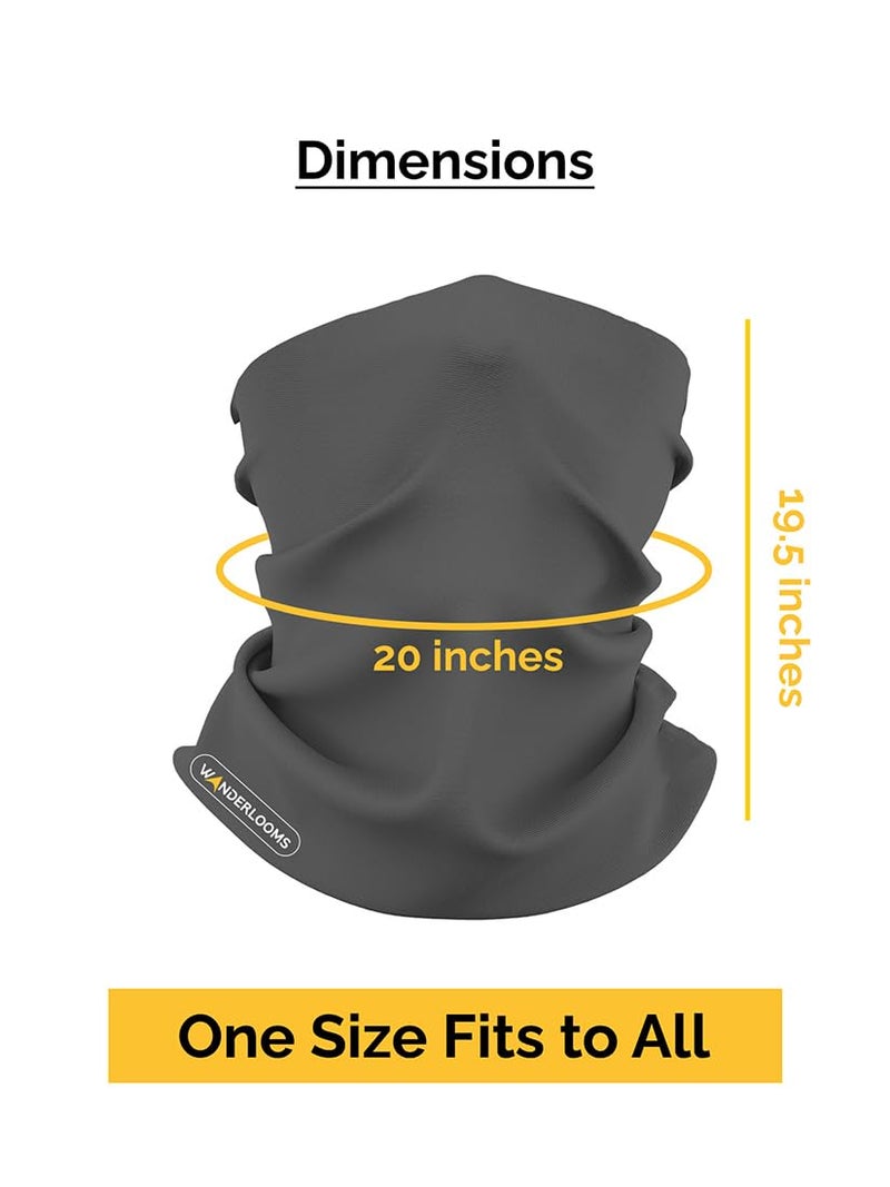WANDERLOOMS Bikers Brotherhood Polygiene Treated Odour-Free Unisex Bandana for Men Hair | Antibacterial & Breathable Bandana for Men Bike |Multipurpose Face Mask, Neck Gaiter & Headwrap - Image 3