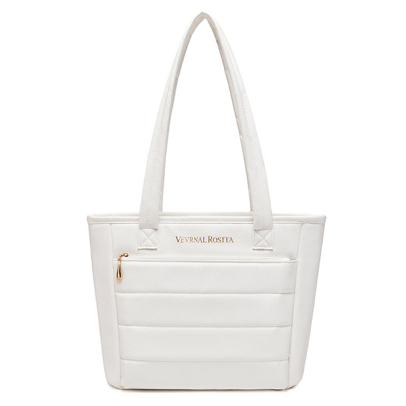 Large Capacity PU Tote Bag for Women - Image 5