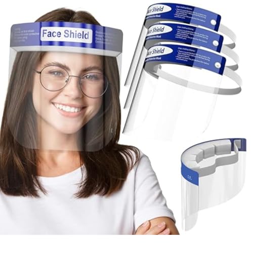 OMK 2 Pcs Reusable Face Shields (FaceShield_S_2Pack) - Image 1