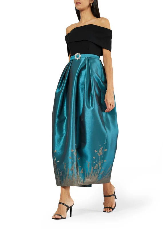 Amri Off-shoulder Long Dress