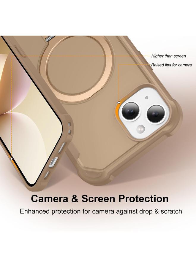 اس-توب جراب هاتف مقاوم للصدمات من Yingcai Gears MagSafe Holder لهاتف iPhone 14 Plus - Image 3