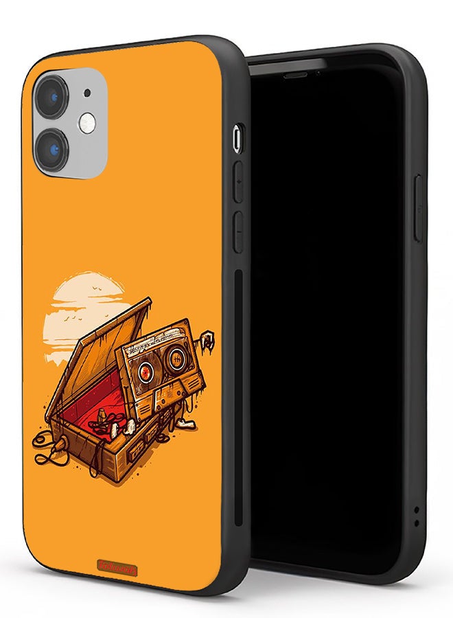 Tolwak Apple iPhone 11 Protective Case Cassette And Tape Art - Image 1
