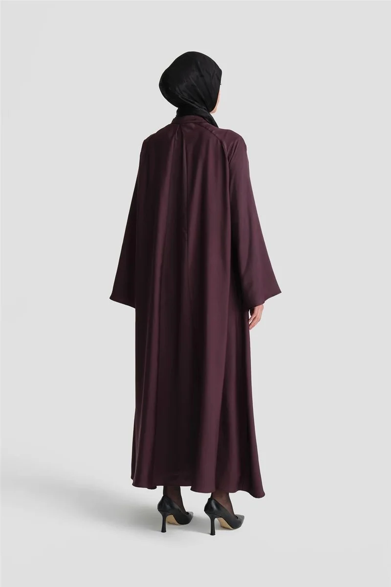 ARMINE Fabric Mix Abaya 24K8900 Purple
