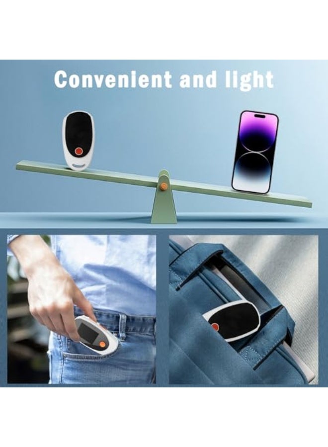 Generic Portable Digital Microscope, 500X Magnification Handheld Magnifying Glass with Adjustable 8 LED Lights, 2.0inch Color Screen, USB Connection to PC, for Outdoor Scientific (White)  - Image 5