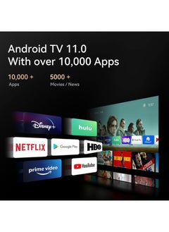 wanbo Upgraded Mozart 1 Pro 4K Supported Projector with Android TV 11, 1200 ANSI Smart Projector with WiFi and Bluetooth. 16W Speakers, Auto Focus & Keystone, Home Outdoor Projector with Netflix 10000+ Apps  - Image 4