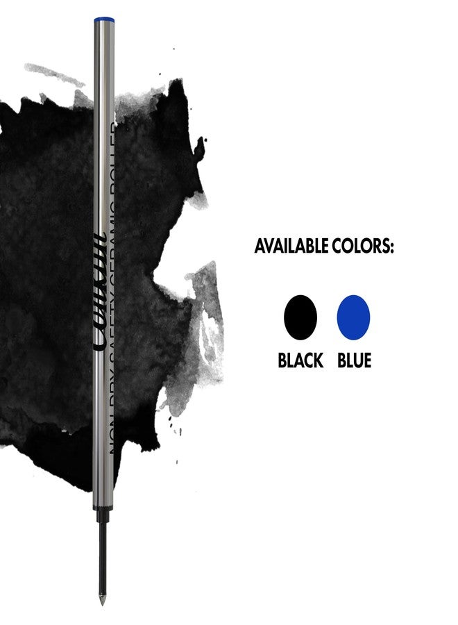 Conklin Non-dry Ceramic Rollerball Refill, Blue (2 pcs tube) - Image 4