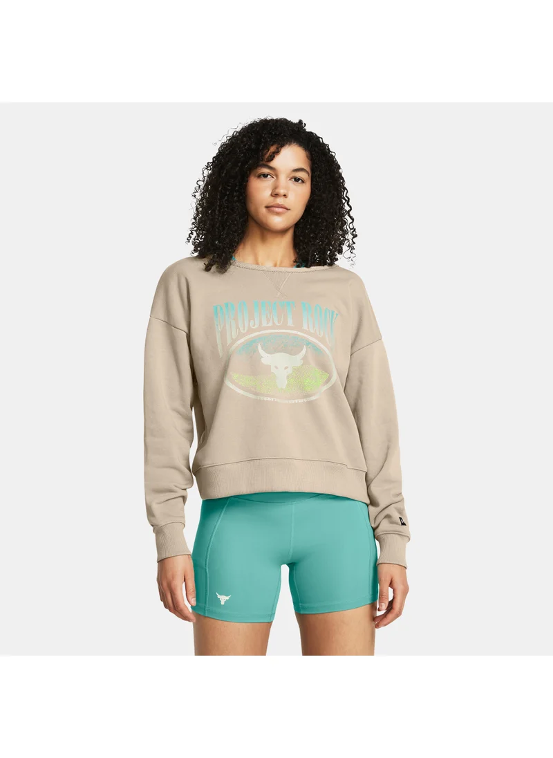 اندر ارمور Women's Project Rock Sweatshirt
