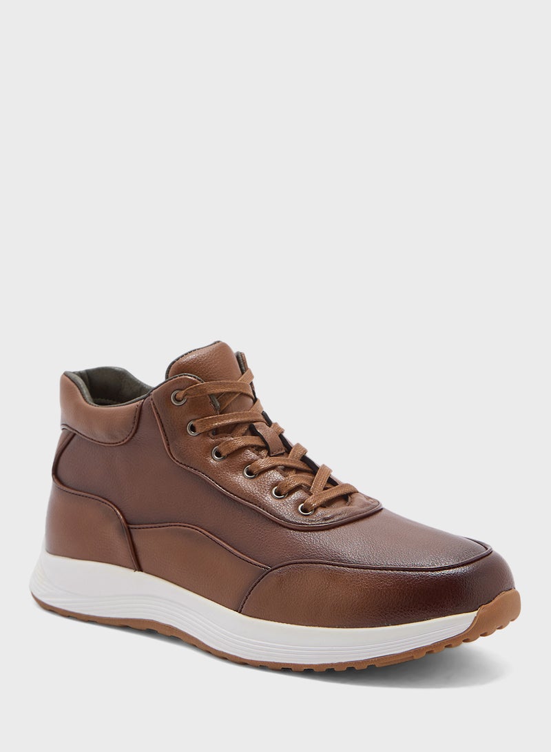 Robert Wood Smart Casual High Top Sneakers  - Image 2