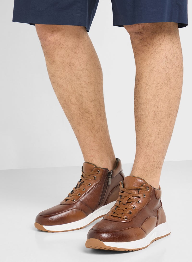 Robert Wood Smart Casual High Top Sneakers  - Image 5